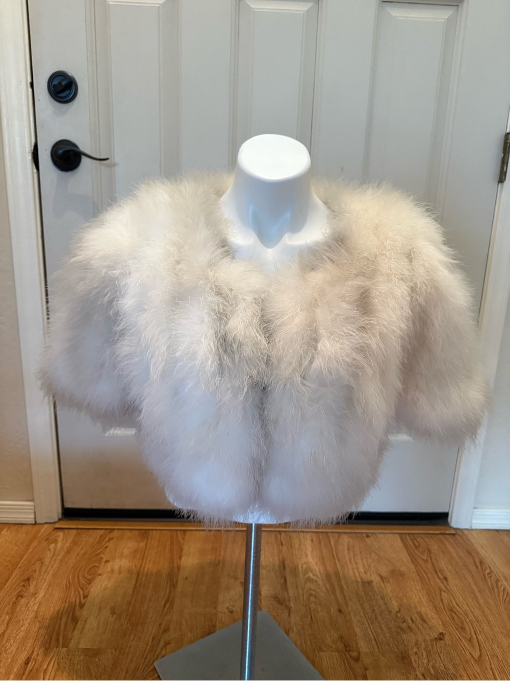Vintage Real Feather Coat
